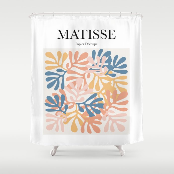 Matisse - Papier Découpé Shower Curtain
