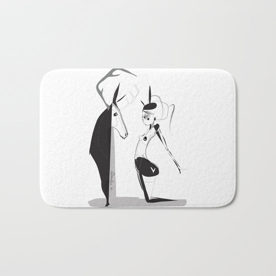 Lonely boy - Emilie Record Bath Mat