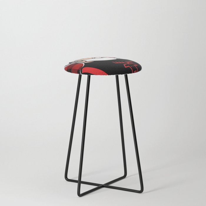 Lopez leather counter stool shop