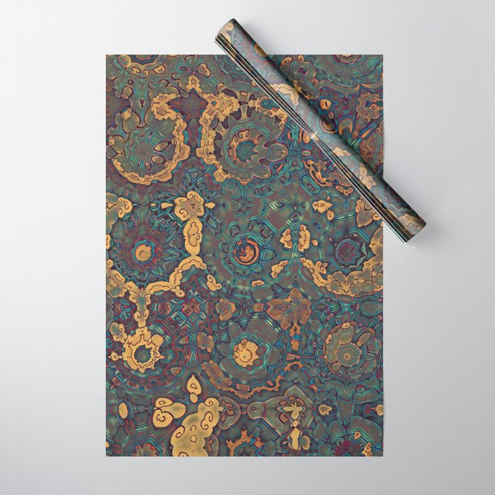 Ancient Style Design. Wrapping Paper