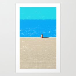 beach-1 Art Print