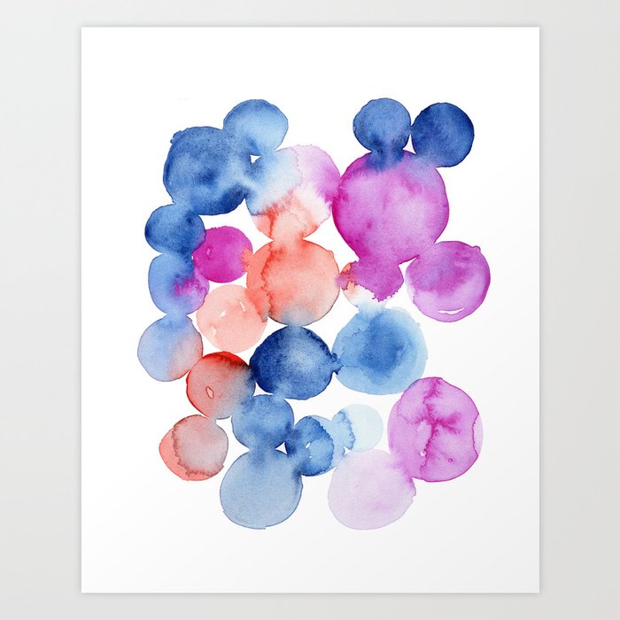 Abstract Watercolor Blue Abstract Blue Watercolor Abstract