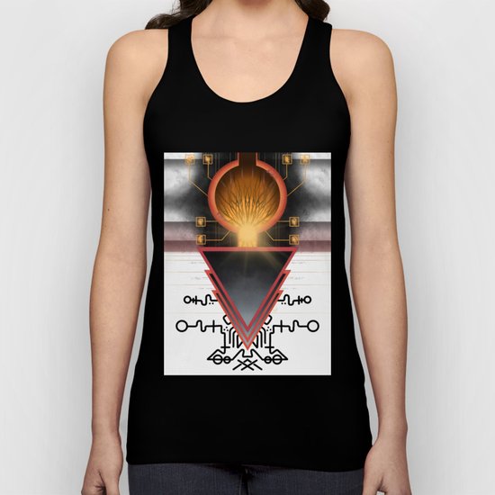 Cerebral Gateway of the Three Unisex Tank Top