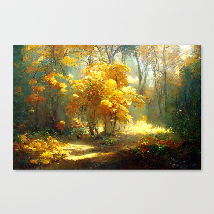 Whispers of Autumn Canvas Print