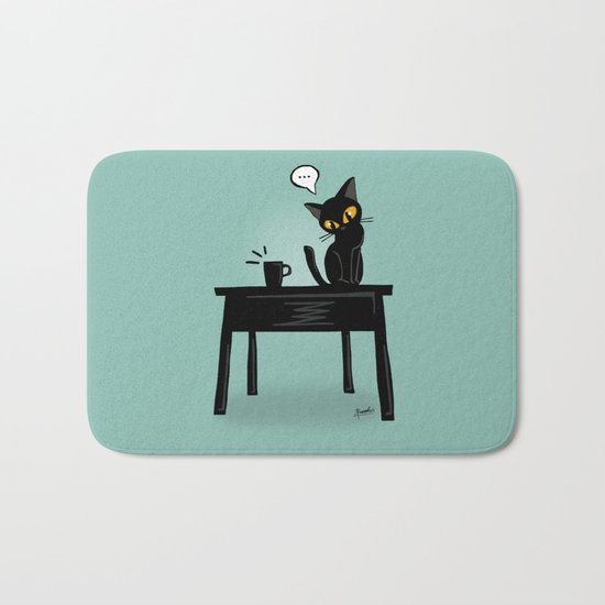 Drop it down Bath Mat