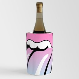 Official Rolling Stones Gradient Tongue Wine Chiller