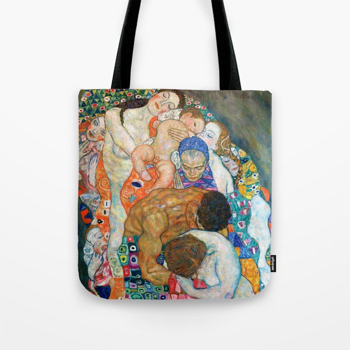 Gustav Klimt "Death and Life" (detail) Tote Bag
