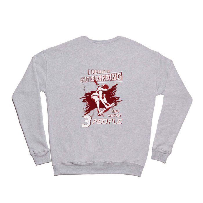 Skateboard crewneck sweatshirts hot sale