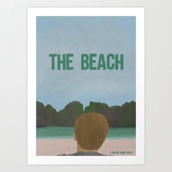 The Beach Art Print