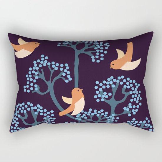 Birds Are singing Rectangular Pillow