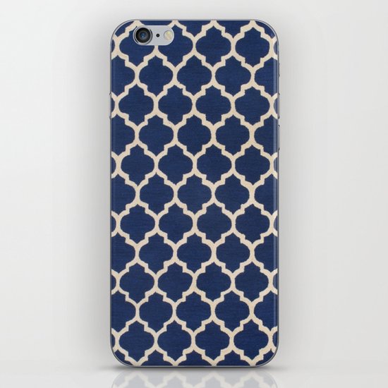 VINTAGE in NAVY iPhone & iPod Skin