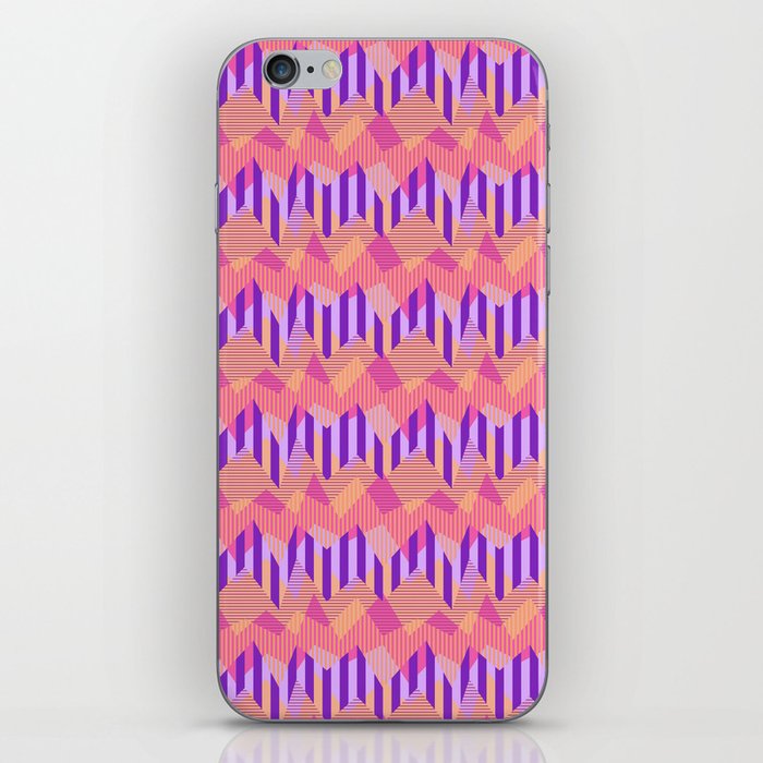 ZigZag All Day - Pink iPhone Skin