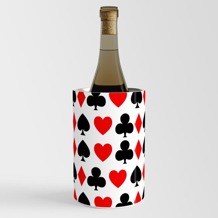 Playing cards patterns Wine Chiller