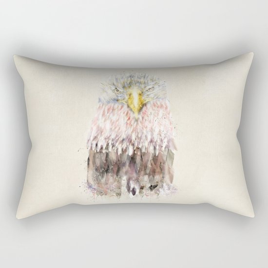 the eagle Rectangular Pillow