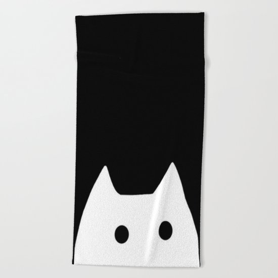 cat-4 Beach Towel