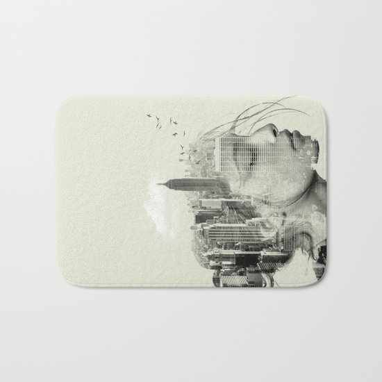 Reflection, New York City Bath Mat