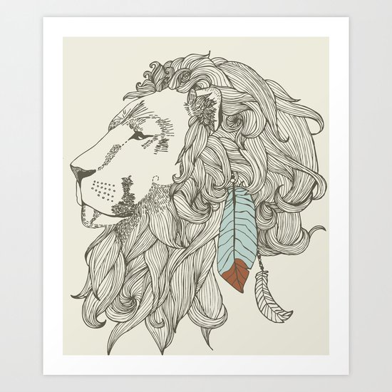 chief in Colour Art Print
