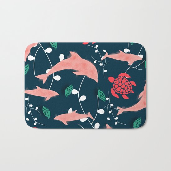 Dolphin Bath Mat