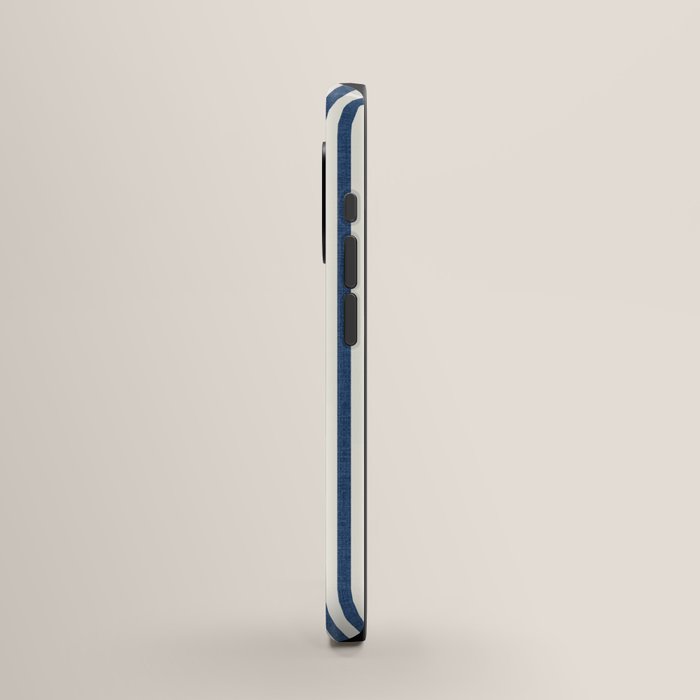 Pinstripe in Navy Blue