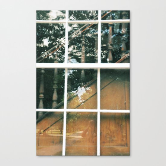 Through The Window Canvas Print