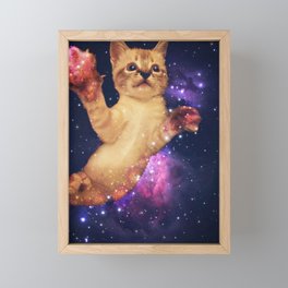 Kitten Odyssey Framed Mini Art Print