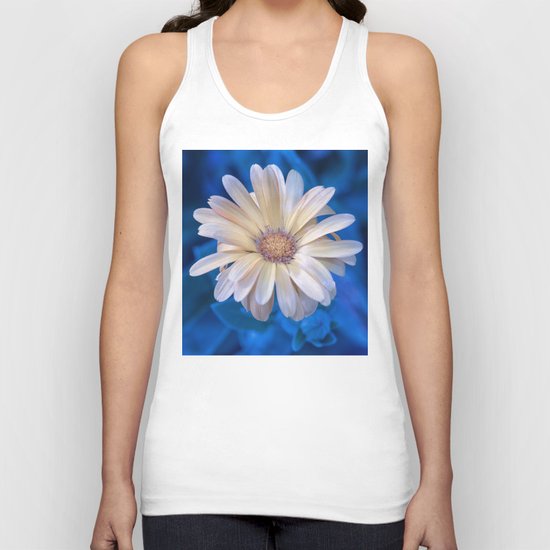 Yellow Flower Unisex Tank Top