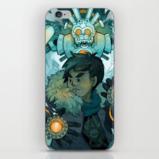Aztec Gundam iPhone Skin