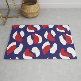Abstract Force Area & Throw Rug
