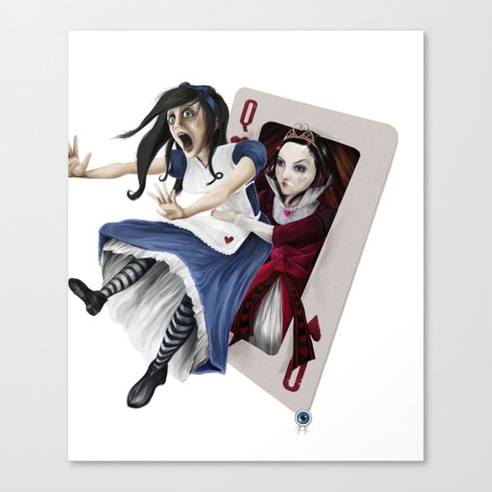 Queen of Hearts Canvas Print