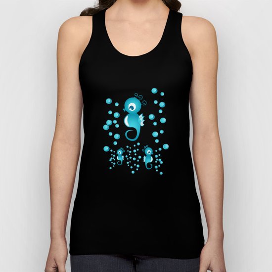 Sea horses Unisex Tank Top