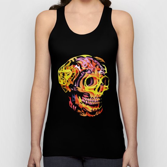 Skull V Unisex Tank Top