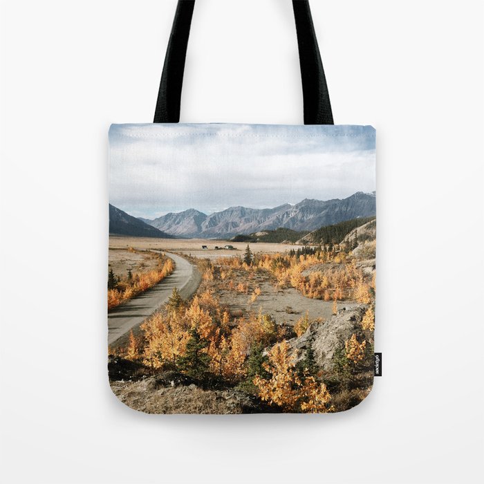 Fall Yukon Valley Tote Bag