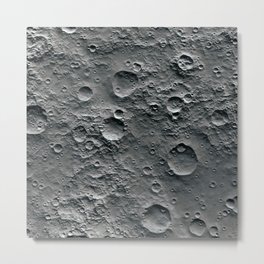 Moon Surface Metal Print | Crater, Illustration, Abstract, Space, Photo, Photos, Scifi, Painting, Surface, Cosmos 
