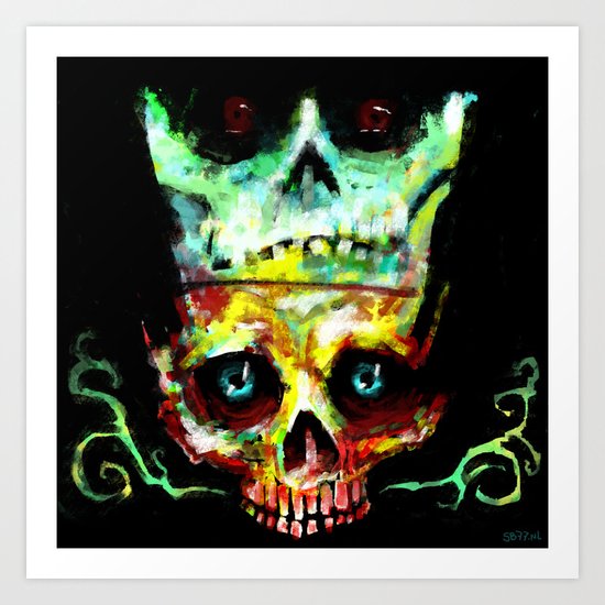 Another Year, Another Skull Art Print