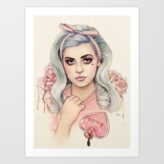 L.O.V.E | E.V.O.L Art Print