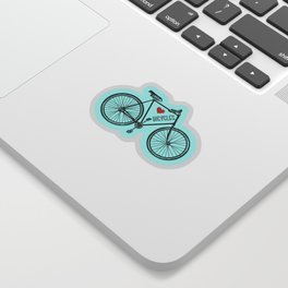 Love Bicycles Sticker