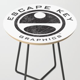 Escape Key Graphics Logo Side Table
