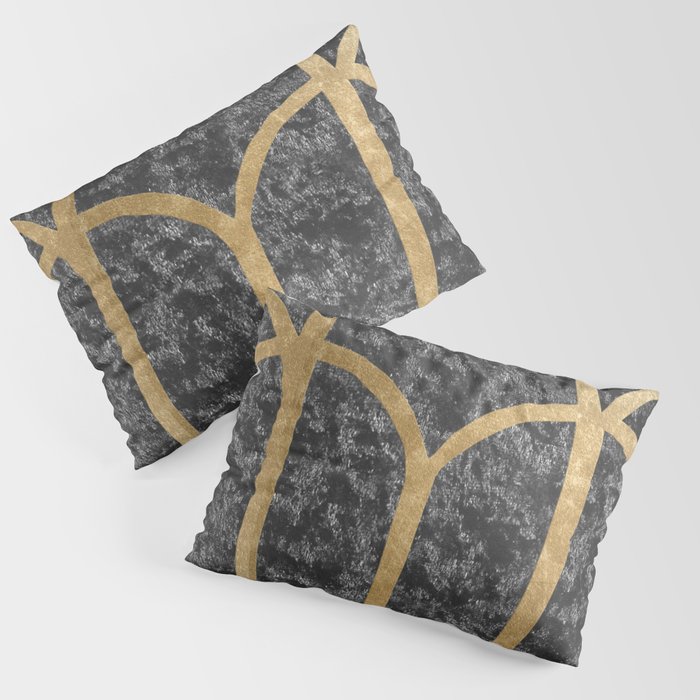 Art deco arches III Pillow Sham