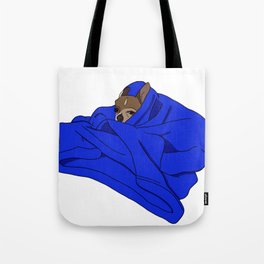 Tired Chihuahua Tote Bag