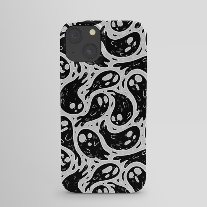 Good Lil' Ghost Gang in Grey iPhone Case
