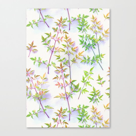 Leaves in the Light Canvas Print