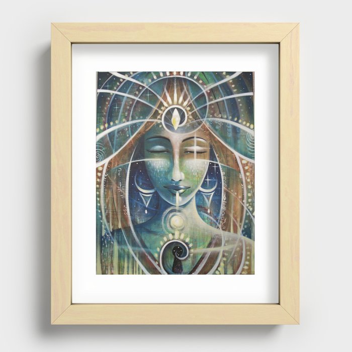 Muse Recessed Framed Print