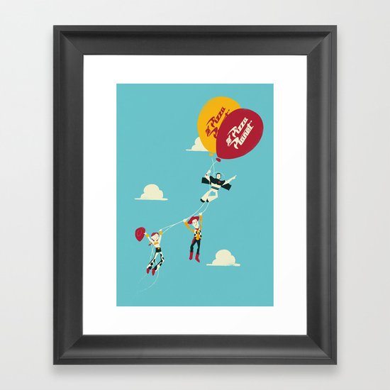 Up and Away Framed Art Print