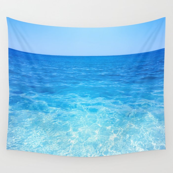 Society6 ocean tapestry store