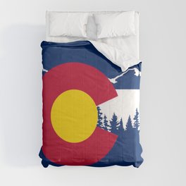 Colorado flag Comforter