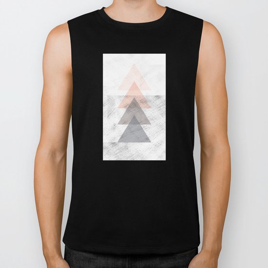Triangles Biker Tank