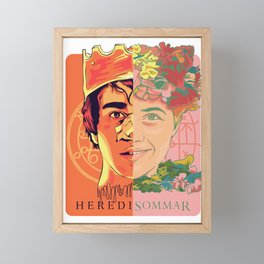Heredi-Sommar Framed Mini Art Print