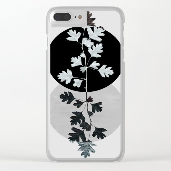 Geometry and Nature II Clear iPhone Case