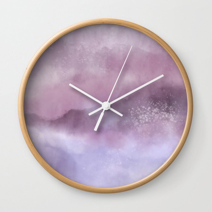 Cleveland Color Stories: Lavender Light Wall Clock