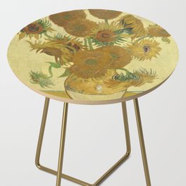 Sunflowers (1888) Side Table